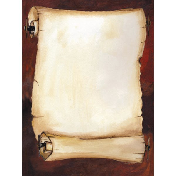 slide 1 of 2, Gartner Studios Design Paper, Antique Scroll, 100 ct