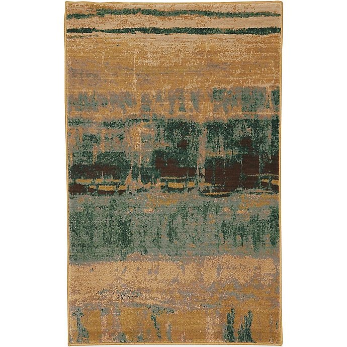 slide 1 of 2, Karastan Artois Mericourt Rug - Teal, 2 ft 11 in x 4 ft 8 in