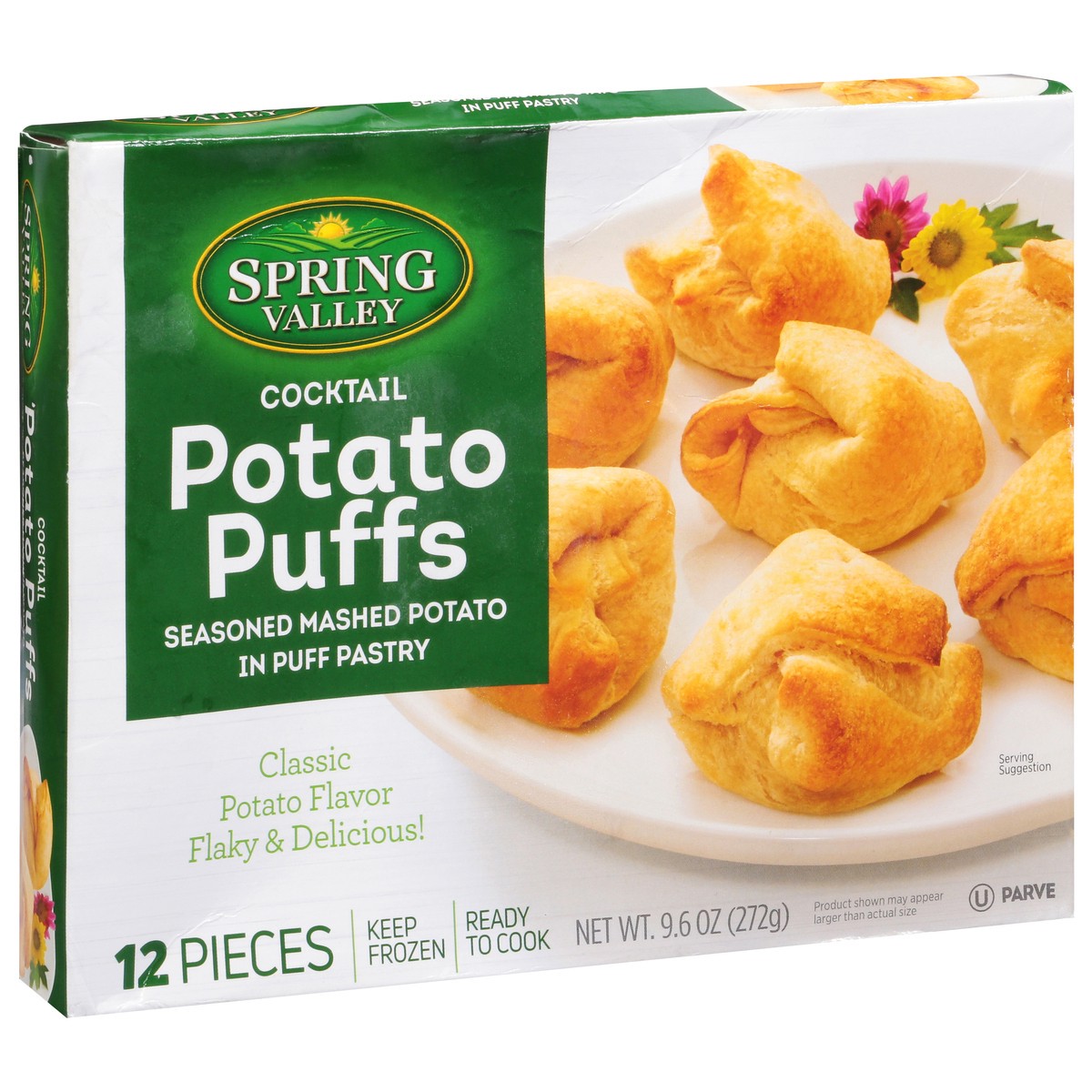 slide 2 of 13, Spring Valley Cocktail Potato Puffs 12 ea, 12 ct