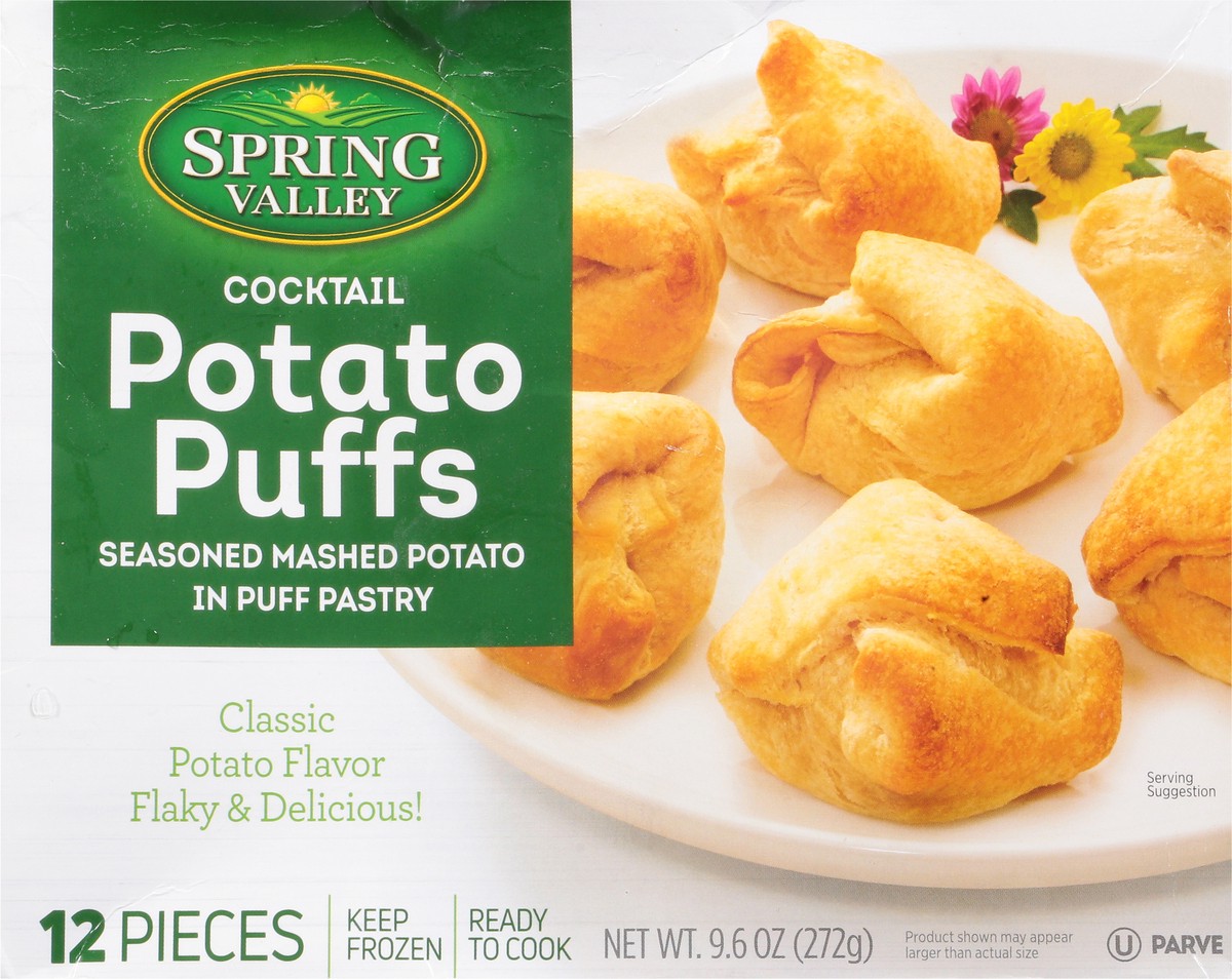 slide 9 of 13, Spring Valley Cocktail Potato Puffs 12 ea, 12 ct