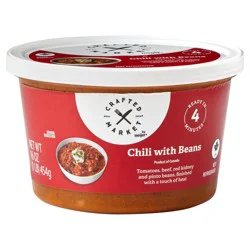 Crafted Market Beef Chili 16 oz