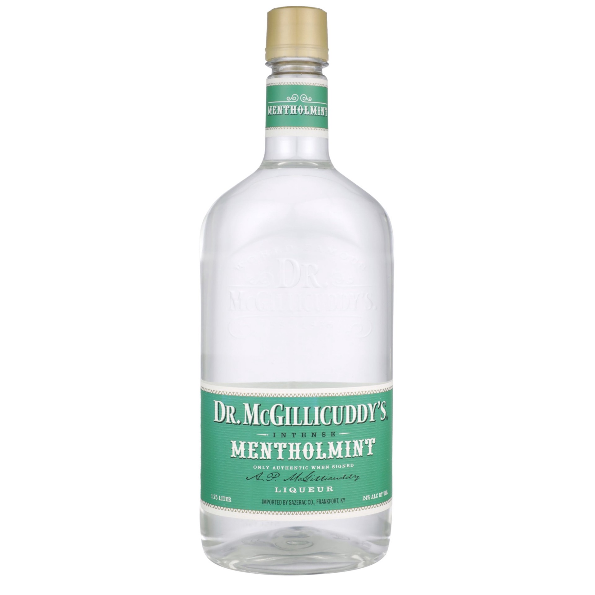 slide 3 of 3, DR MCGILLICUDDYS Intense Mentholmint Liqueur, 1.75 liter