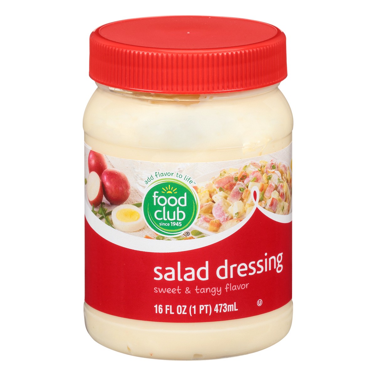 slide 2 of 10, Food Club Salad Dressing, 16 oz