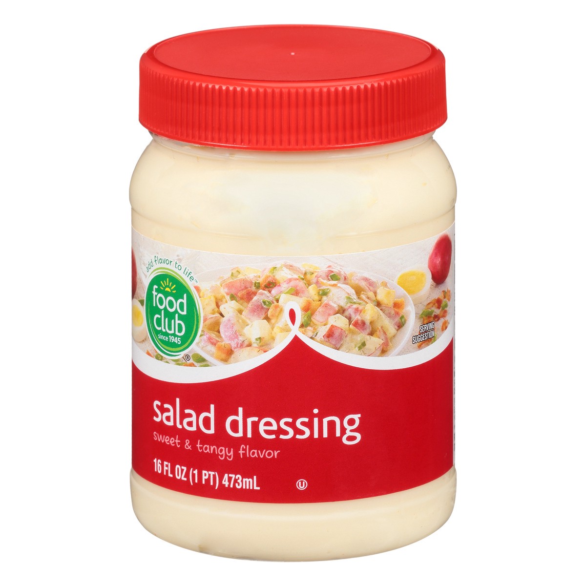 slide 3 of 10, Food Club Salad Dressing, 16 oz