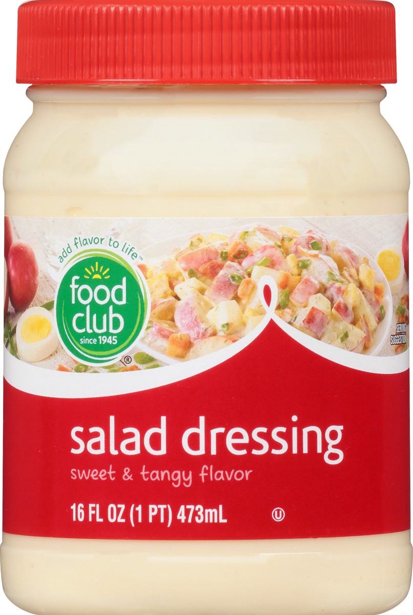 slide 9 of 10, Food Club Salad Dressing, 16 oz