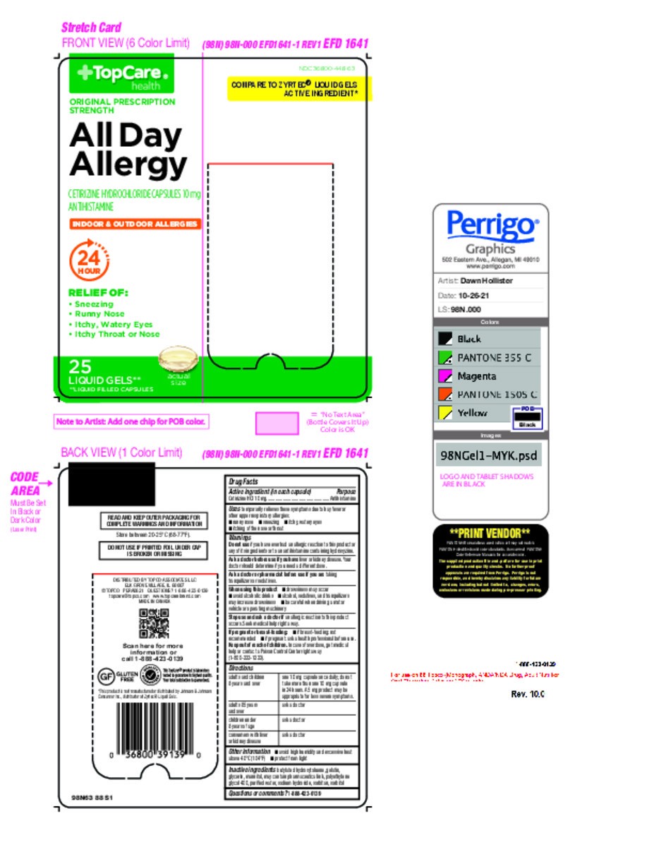 slide 15 of 15, Topcare Cetirizine Softgels, 25 ct