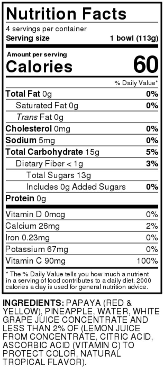 slide 7 of 9, Food Club Tropical Fruit In Naturally Flavored Grape And Lemon Juice From Concentrate - 4 ct; 4 oz, 4 ct; 4 oz