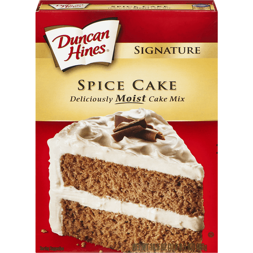 slide 2 of 9, Duncan Hines Premium Spice Cake Cake Mix, 16.5 oz