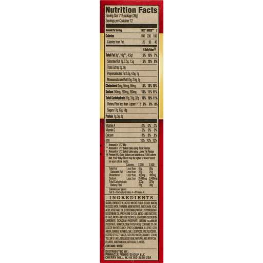 slide 6 of 9, Duncan Hines Premium Spice Cake Cake Mix, 16.5 oz