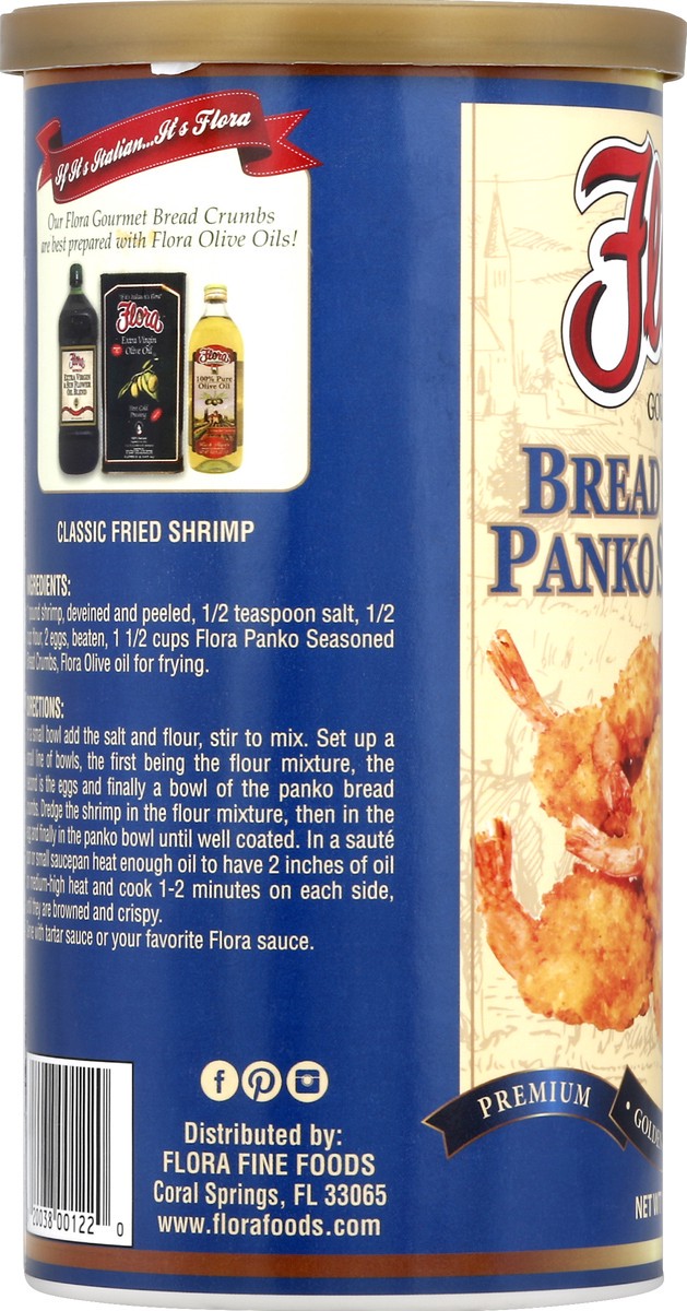 slide 3 of 6, Flora Bread Crumbs 12 oz, 12 oz