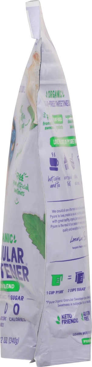 slide 7 of 14, Pyure Organic Stevia Blend Granular Sweetener 12 oz, 12 oz
