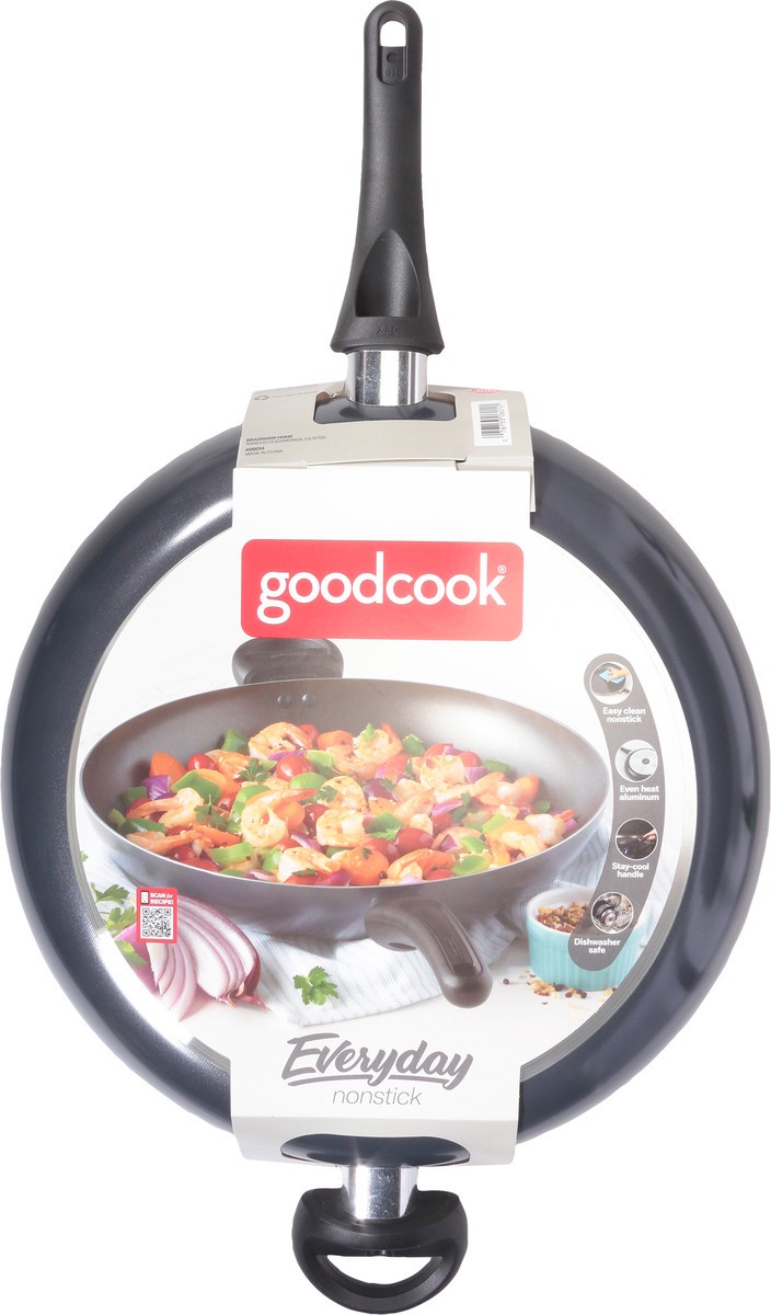 slide 5 of 9, GOOD COOK GoodCook Nonstick 13.5" Fry Pan, 13.5 in