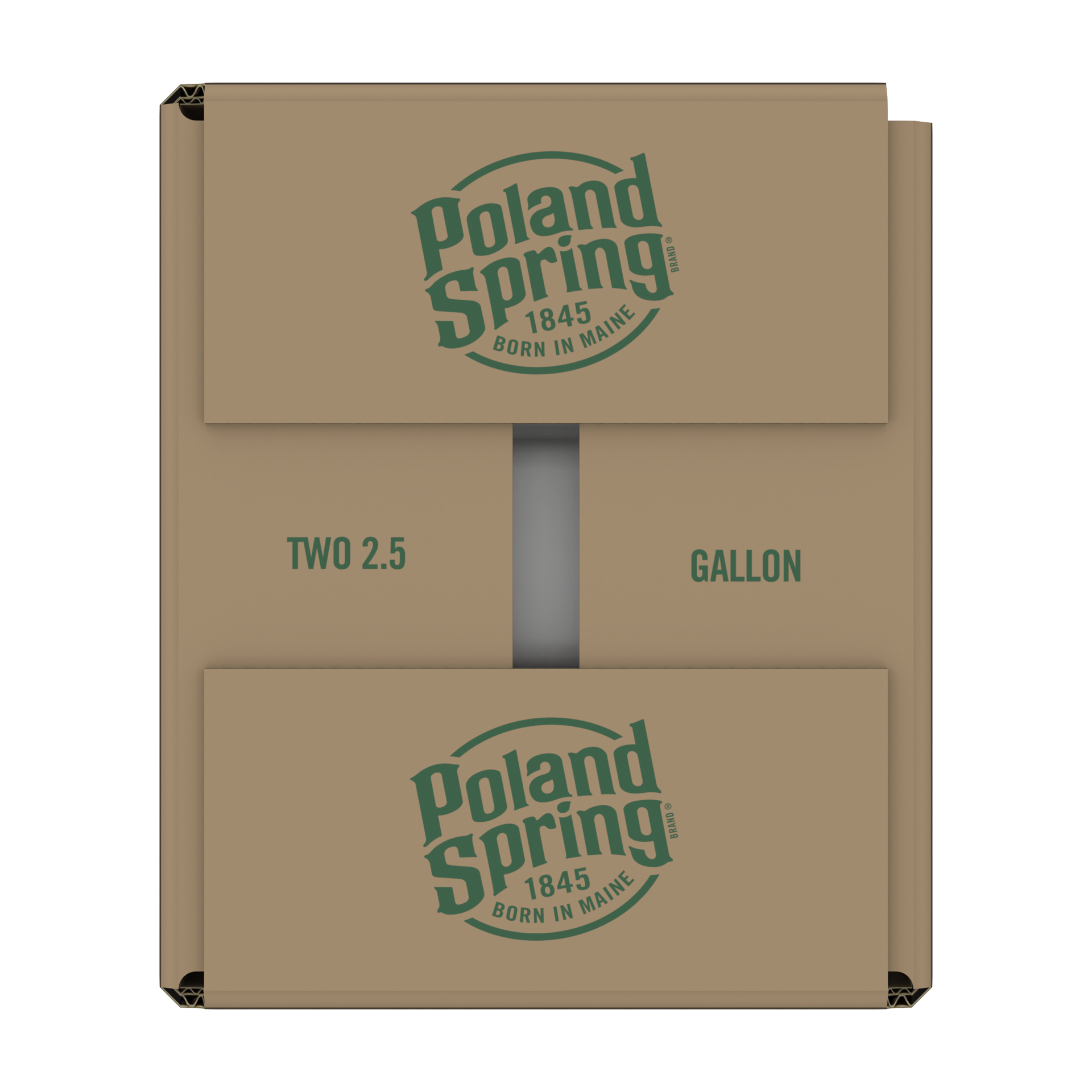 slide 3 of 5, POLAND SPRING Brand 100% Natural Spring Water, 2.5-gallon plastic jugs (Pack of 2) - 2.50 g, 2.50 g