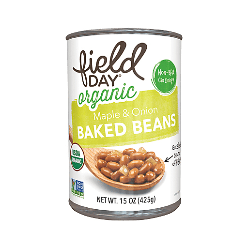 slide 1 of 1, Field Day Maple & Onion Baked Beans, 15 oz