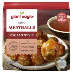 Giant Eagle Mini Meatballs