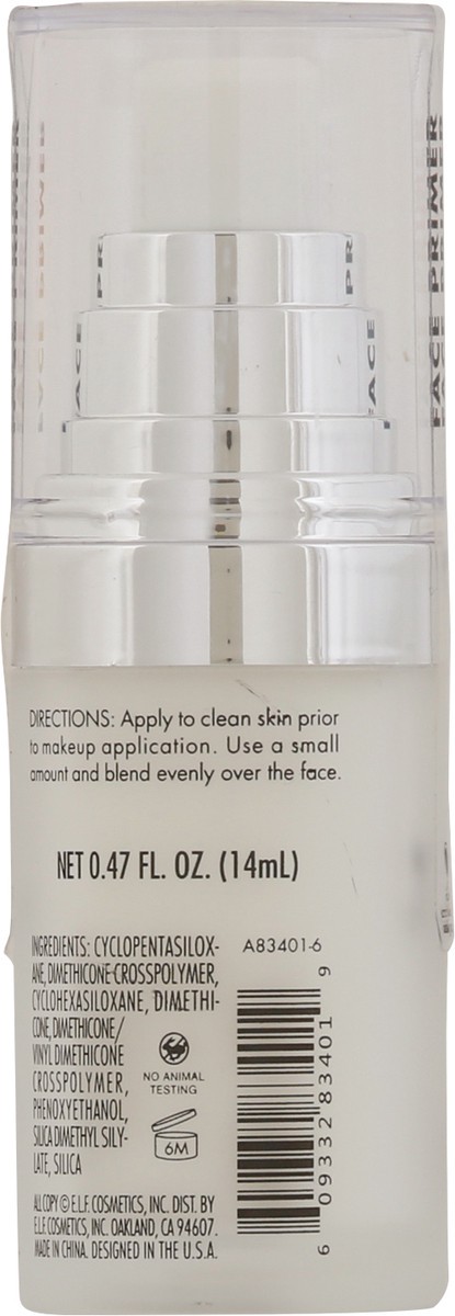 slide 5 of 9, e.l.f. Clear Mineral Infused Face Primer 0.47 fl oz, 0.47 fl oz