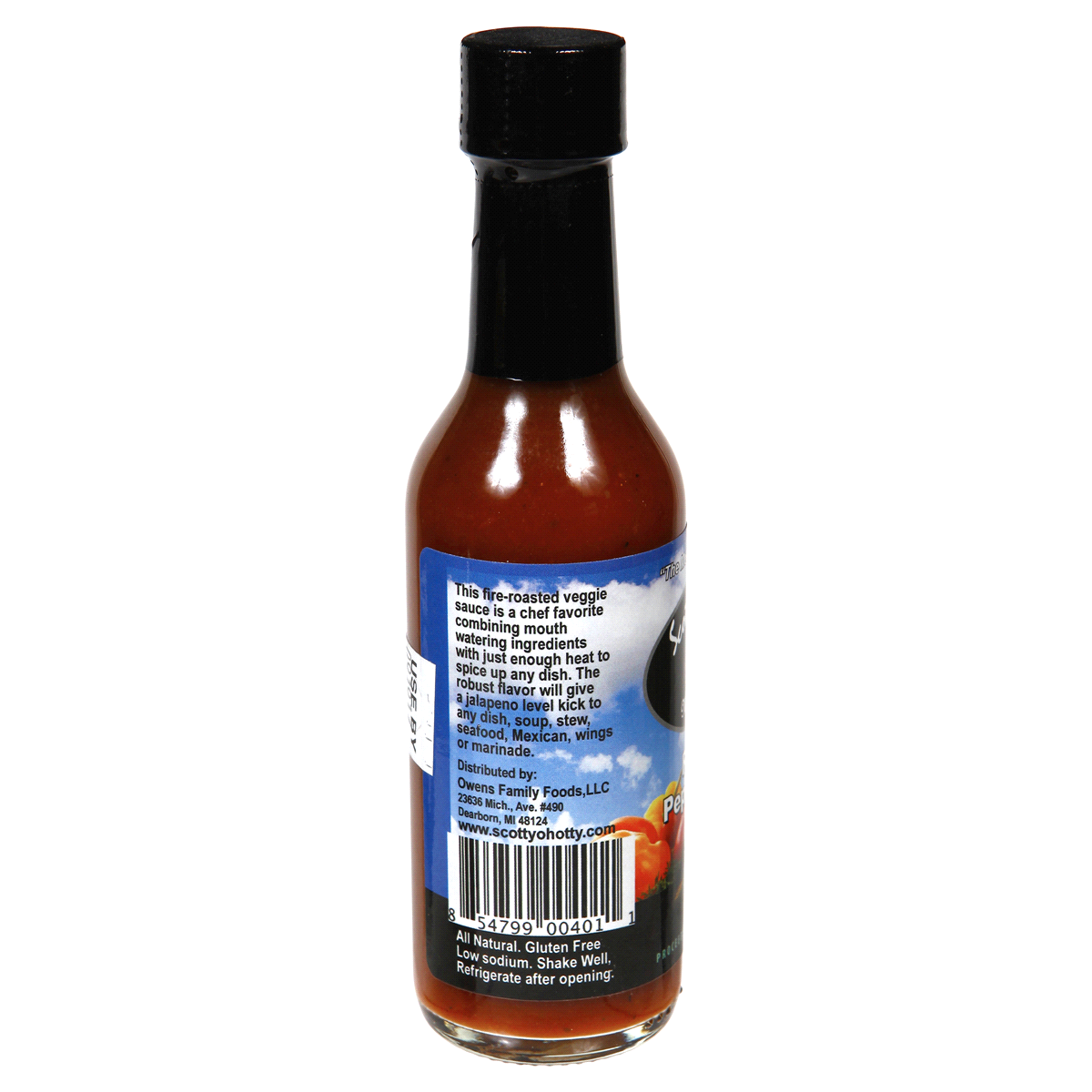 slide 3 of 3, Scotty O' Hotty Roasted Pepper Sauce, 5.3 oz