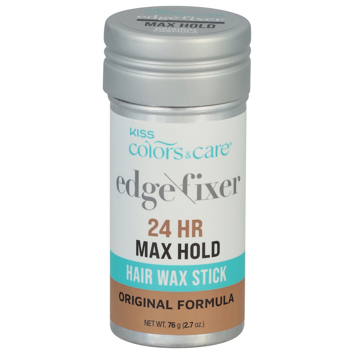 slide 1 of 3, Kiss Colors & Care Edge Fixer 24 Hr Max Hold Original Formula Hair Wax Stick 2.7 oz, 2.7 oz