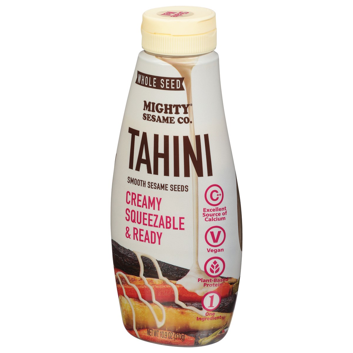 slide 9 of 9, Mighty Sesame Co. Mighty Sesame Whole Seed Tahini, 10.9 oz