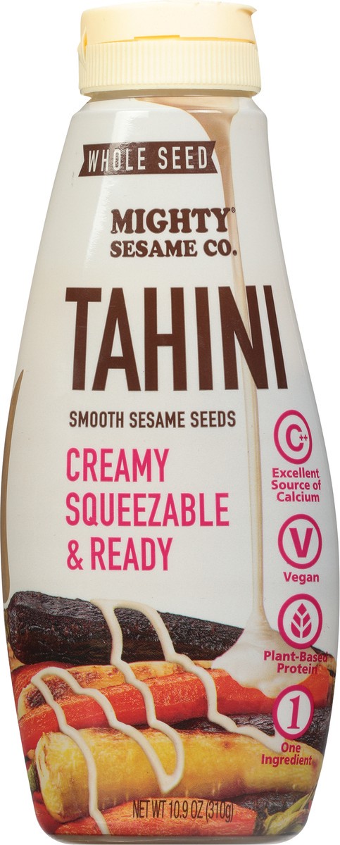slide 4 of 9, Mighty Sesame Co. Mighty Sesame Whole Seed Tahini, 10.9 oz
