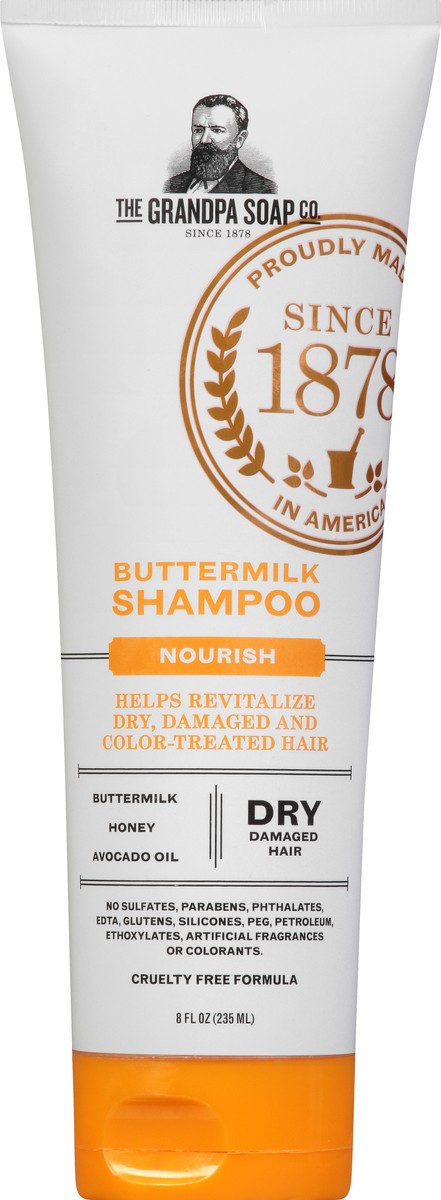 slide 8 of 10, The Grandpa Soap Co. Buttermilk Shampoo, 8 oz