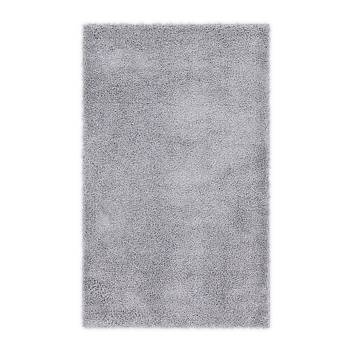 slide 1 of 1, Unique Loom Davos Shag Area Rug - Sterling, 5 ft x 8 ft