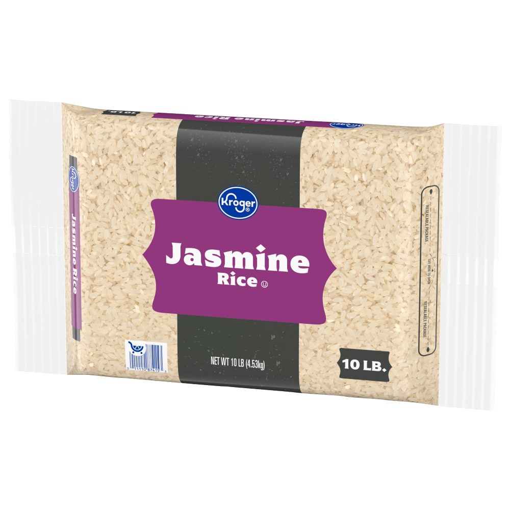 slide 4 of 6, Kroger Jasmine Rice - 10 lb, 10 lb