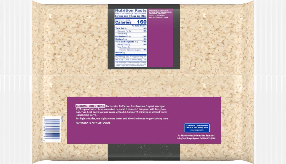 slide 6 of 6, Kroger Jasmine Rice - 10 lb, 10 lb