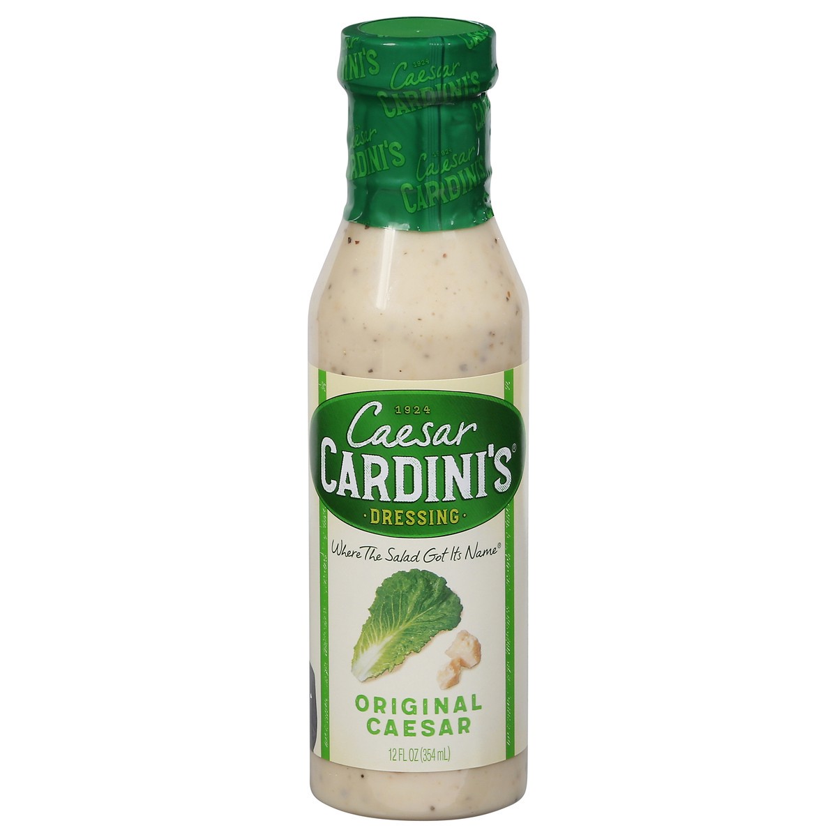 slide 1 of 9, Cardini's Dressing Caesar Original, 12 oz