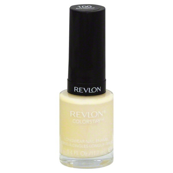 slide 1 of 1, Revlon Colorstay Longwear Nail Enamel Buttercup, 1 ct