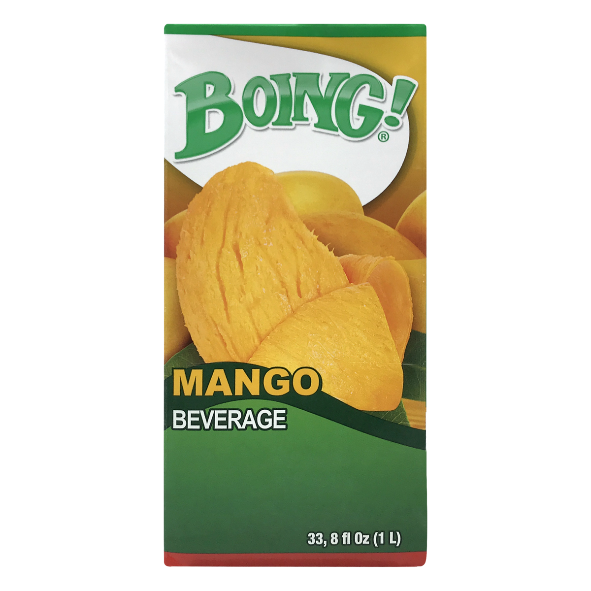 slide 1 of 1, Boing! Mango Fruit Beverage, 33.8 oz