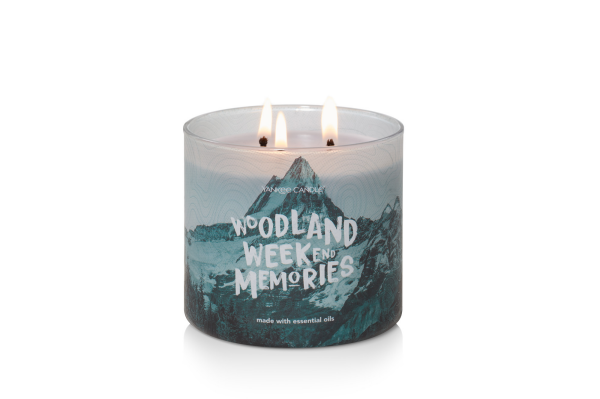 slide 5 of 5, Yankee Candle 3 Wick Candle Cottage Getaway Collection: Woodland Weekend Memories 14.5 Oz., 14.5 oz