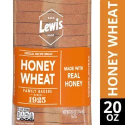 Lewis Bakeries Honey Wheat Bread, 20 oz