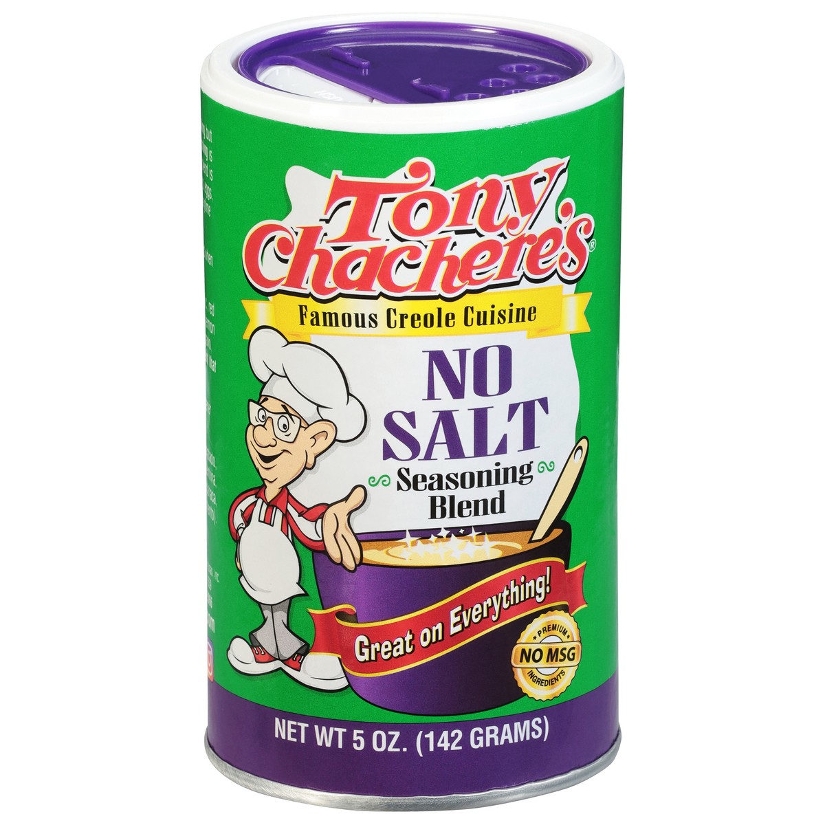 slide 10 of 13, Tony Chachere's No Salt Seasoning Blend 5 oz, 5 oz