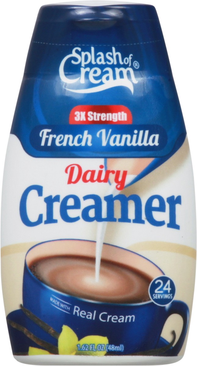 slide 7 of 14, Splash of Cream 3x Strength Dairy French Vanilla Creamer 1.62 fl oz, 1.62 fl oz