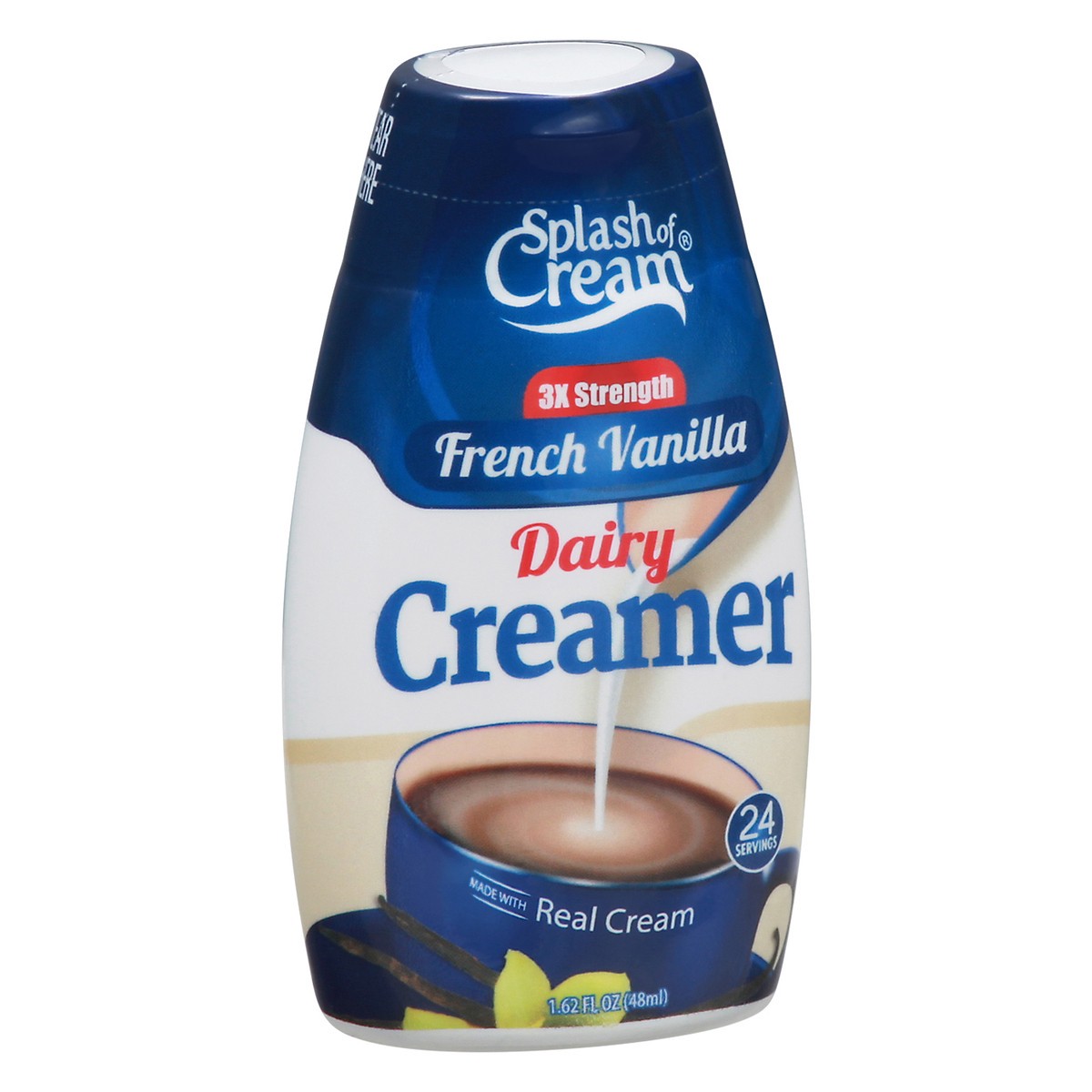 slide 11 of 14, Splash of Cream 3x Strength Dairy French Vanilla Creamer 1.62 fl oz, 1.62 fl oz