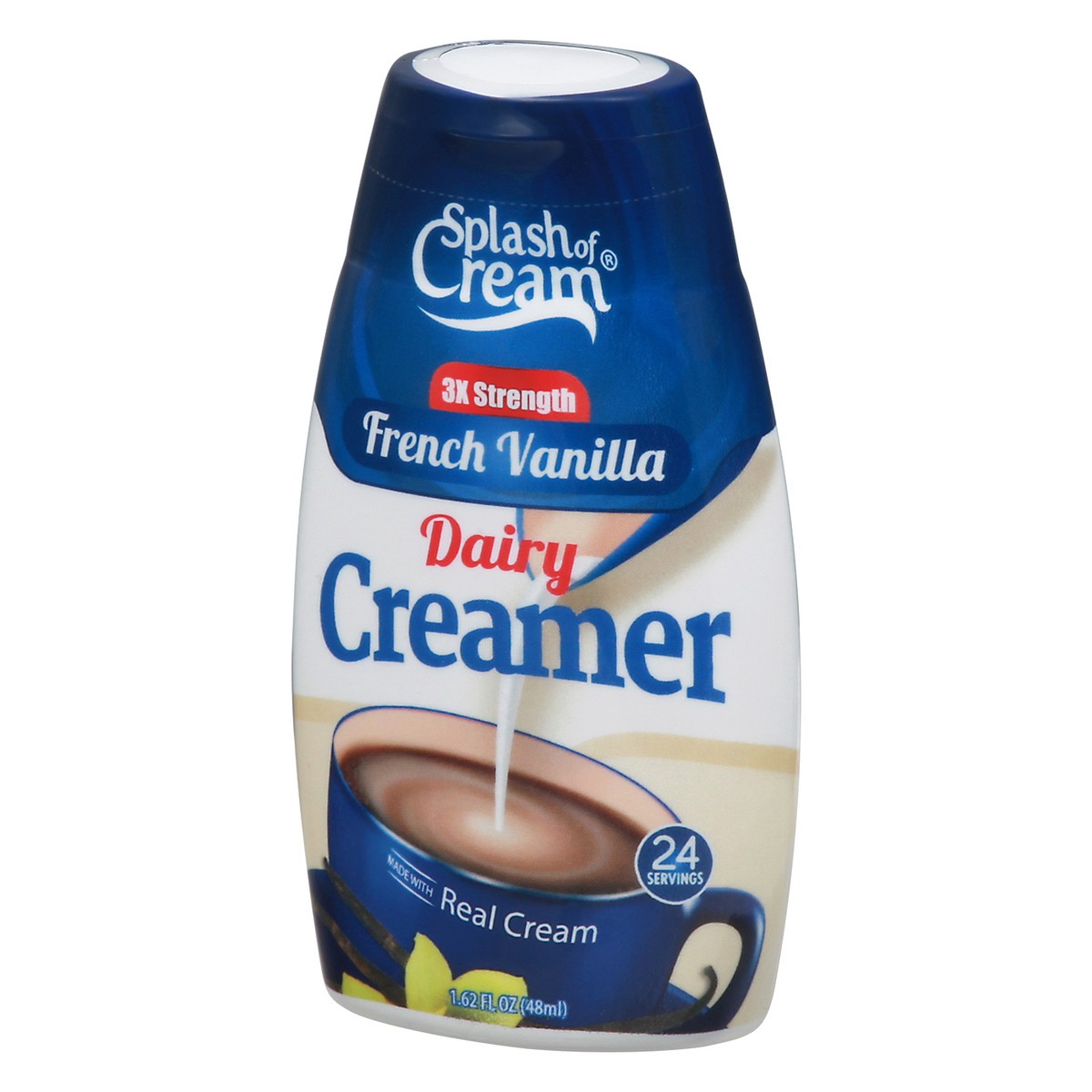 slide 10 of 14, Splash of Cream 3x Strength Dairy French Vanilla Creamer 1.62 fl oz, 1.62 fl oz