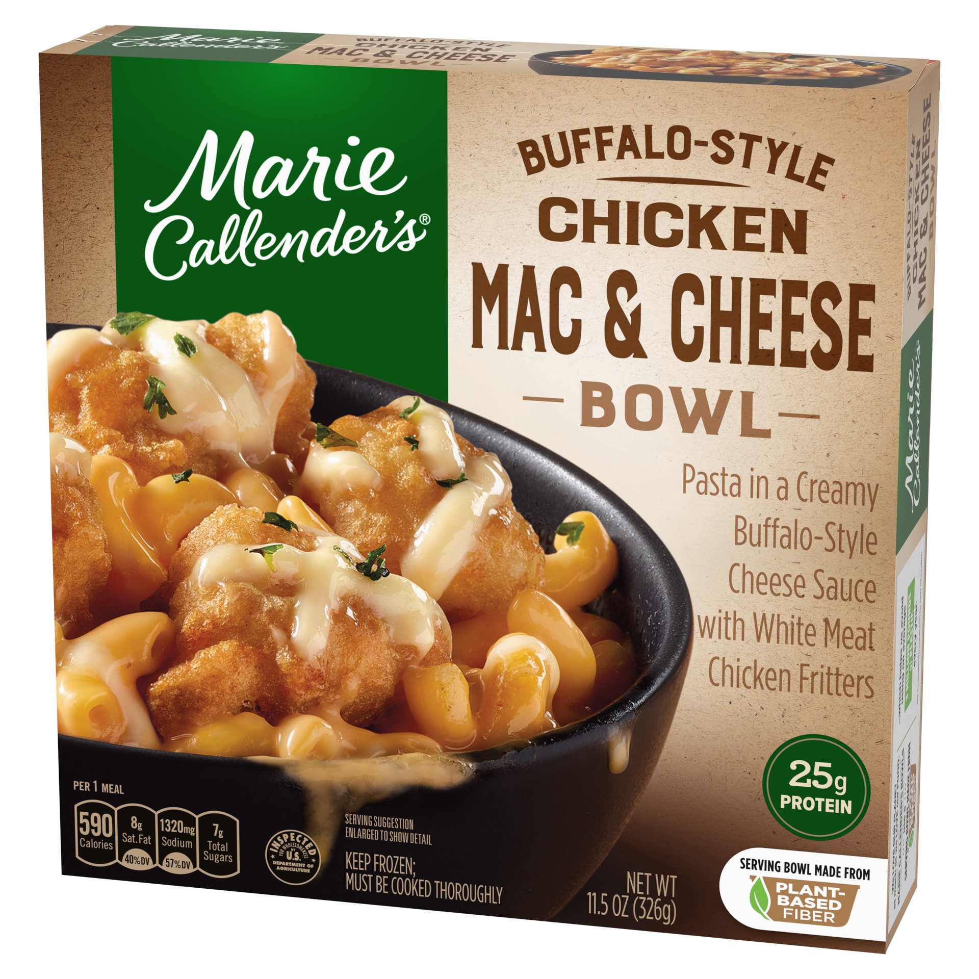 slide 2 of 5, Marie Callender's Buffalo Style Chicken Mac & Cheese Bowl 11.5 oz, 11.5 oz