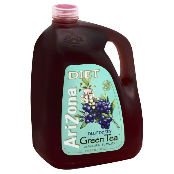 slide 1 of 1, AriZona Diet Blueberry Green Tea, 1 gal