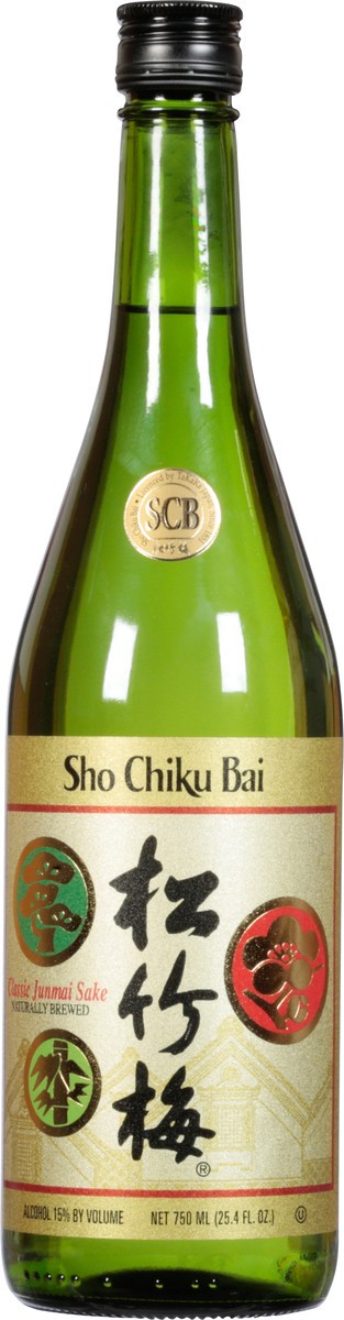 slide 10 of 12, Sho Chiku Bai Junmai Classic Sake 25.4 fl oz, 25.4 fl oz