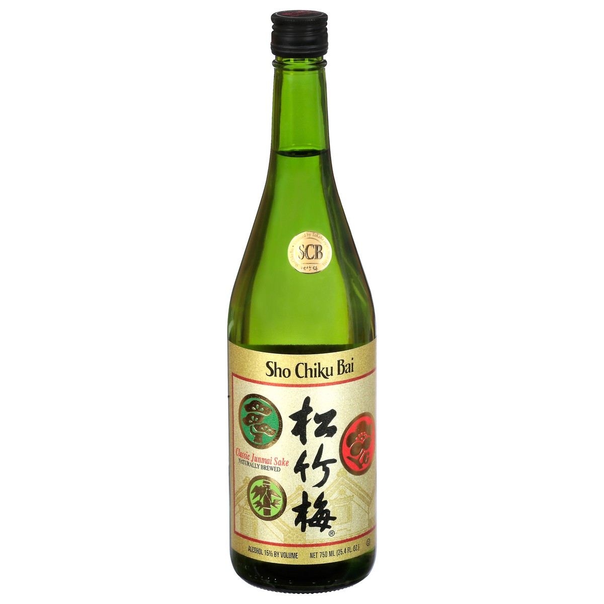 slide 8 of 12, Sho Chiku Bai Junmai Classic Sake 25.4 fl oz, 25.4 fl oz