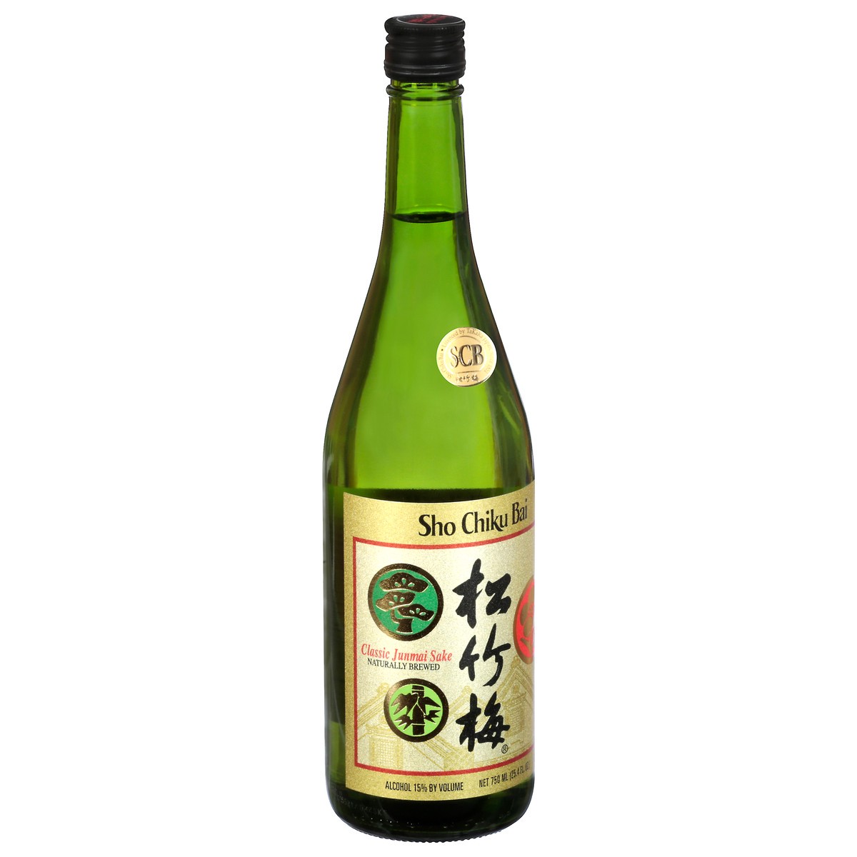 slide 11 of 12, Sho Chiku Bai Junmai Classic Sake 25.4 fl oz, 25.4 fl oz