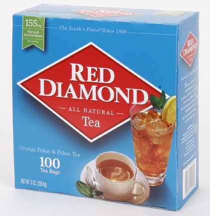 slide 1 of 1, Red Diamond Tea Bags - 100 ct, 100 ct