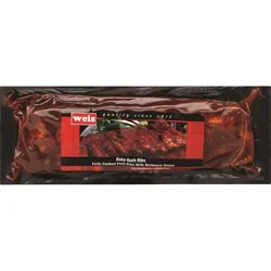 Weis Quality Cooked Bbq Baby Back Ribs