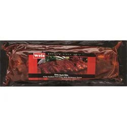 Weis Quality Cooked Bbq Baby Back Ribs