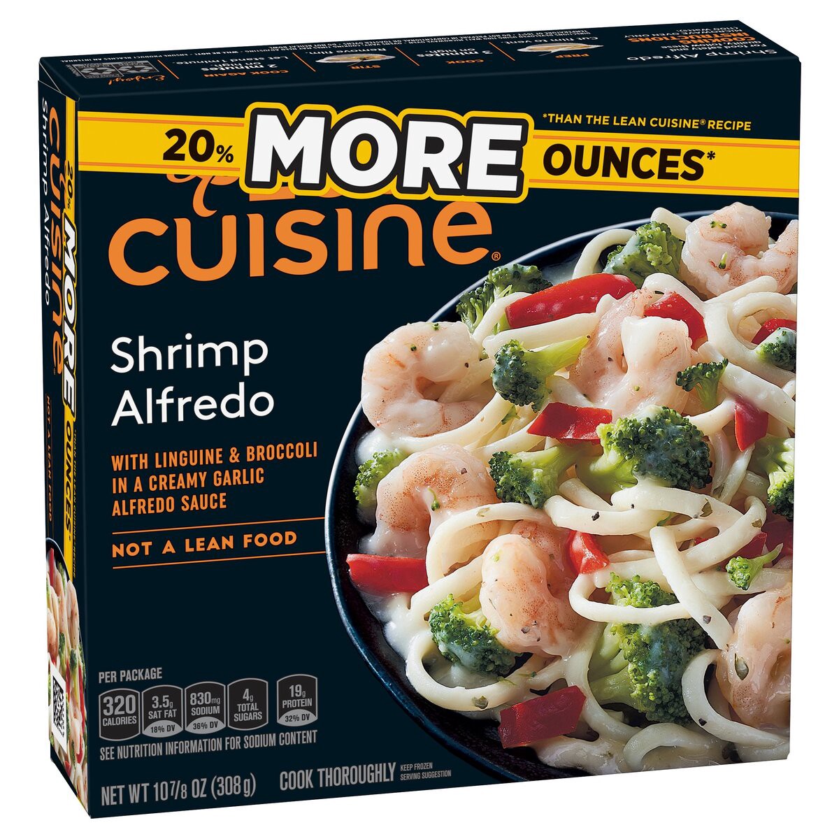 slide 5 of 13, Lean Cuisine Frozen Meal Shrimp Alfredo, Balance Bowls Microwave Meal, Frozen Shrimp Dinner, Frozen Dinner for One, 10.88 oz