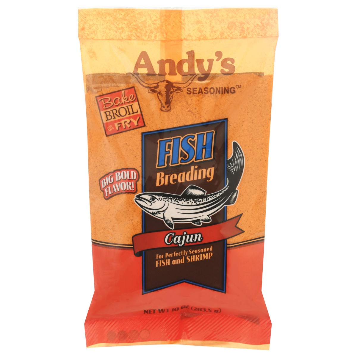 slide 13 of 14, Andy's Seasoning Cajun Fish Breading 10 oz, 10 oz