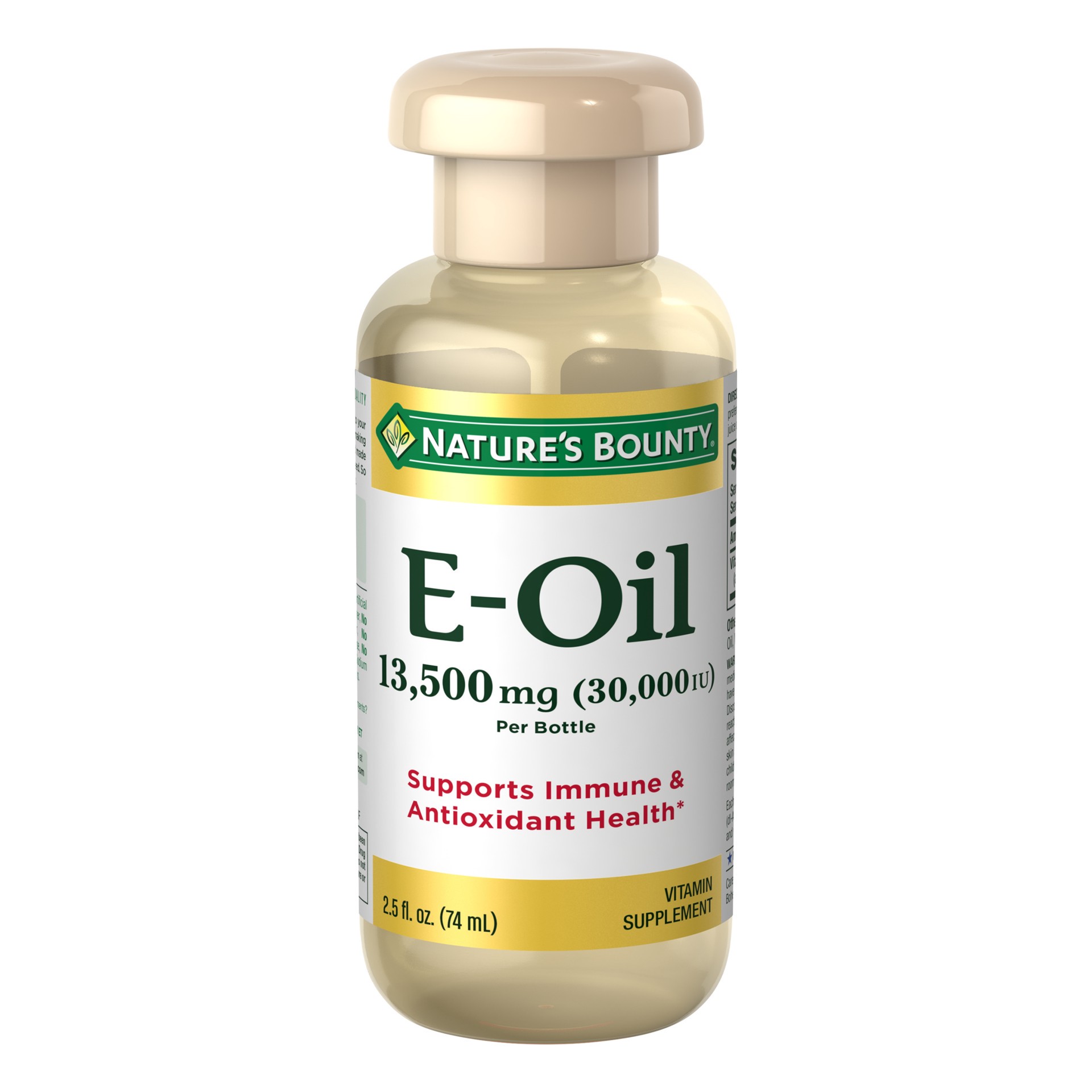 slide 1 of 5, Nature's Bounty Nature''s Bounty Vitamin E 30,000 IU Oil for Radiant Skin & Immune Health, 2.5 Fl Oz, 2.5 oz