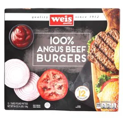 Weis Quality Beef Burger