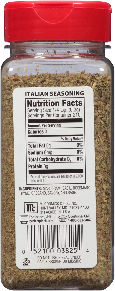 slide 4 of 8, McCormick Perfect Pinch Italian Seasoning, 2.25 oz, 2.25 oz